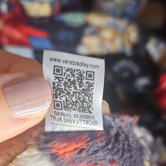 Vera Bradley Winter Forest Fleece Robe | Size L/XL - Picture 9 of 9